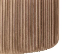 Puf med opbevaring RICHLAND Velour Beige