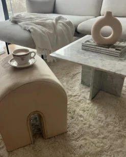 Puf MODOC Velour Beige