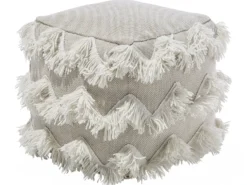 Puf NASHIK Bomuld Beige