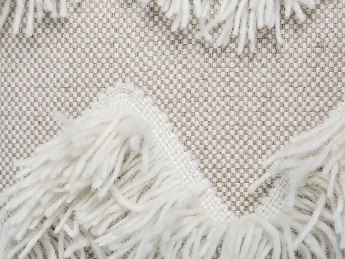 Puf NASHIK Bomuld Beige