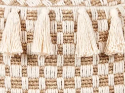 Puf PIRAK Bomuld Lys Beige