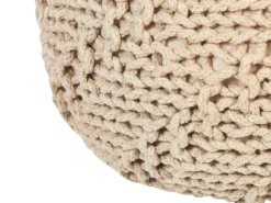 Puf PRIENE Bomuld Beige