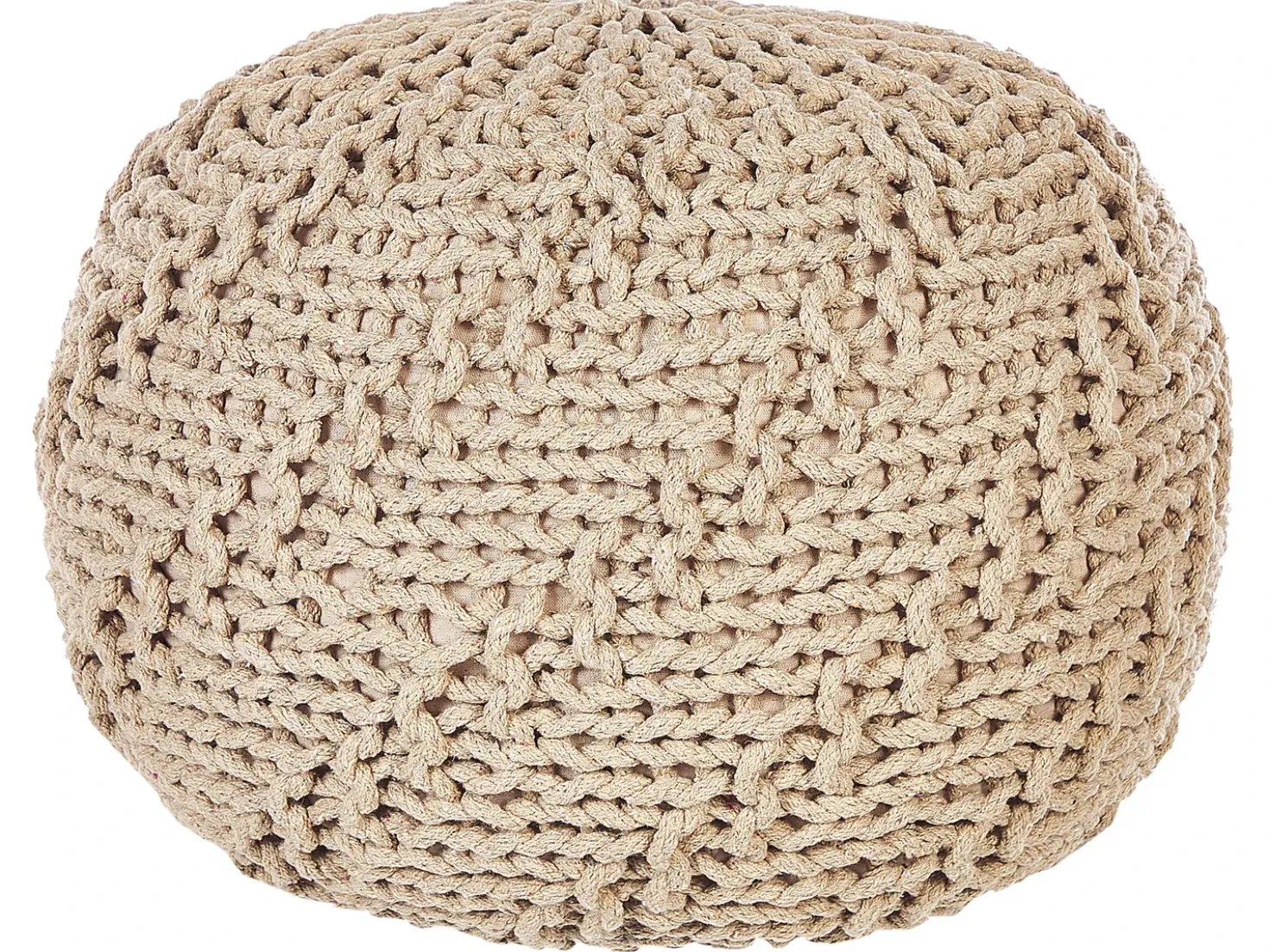 Puf PRIENE Bomuld Beige