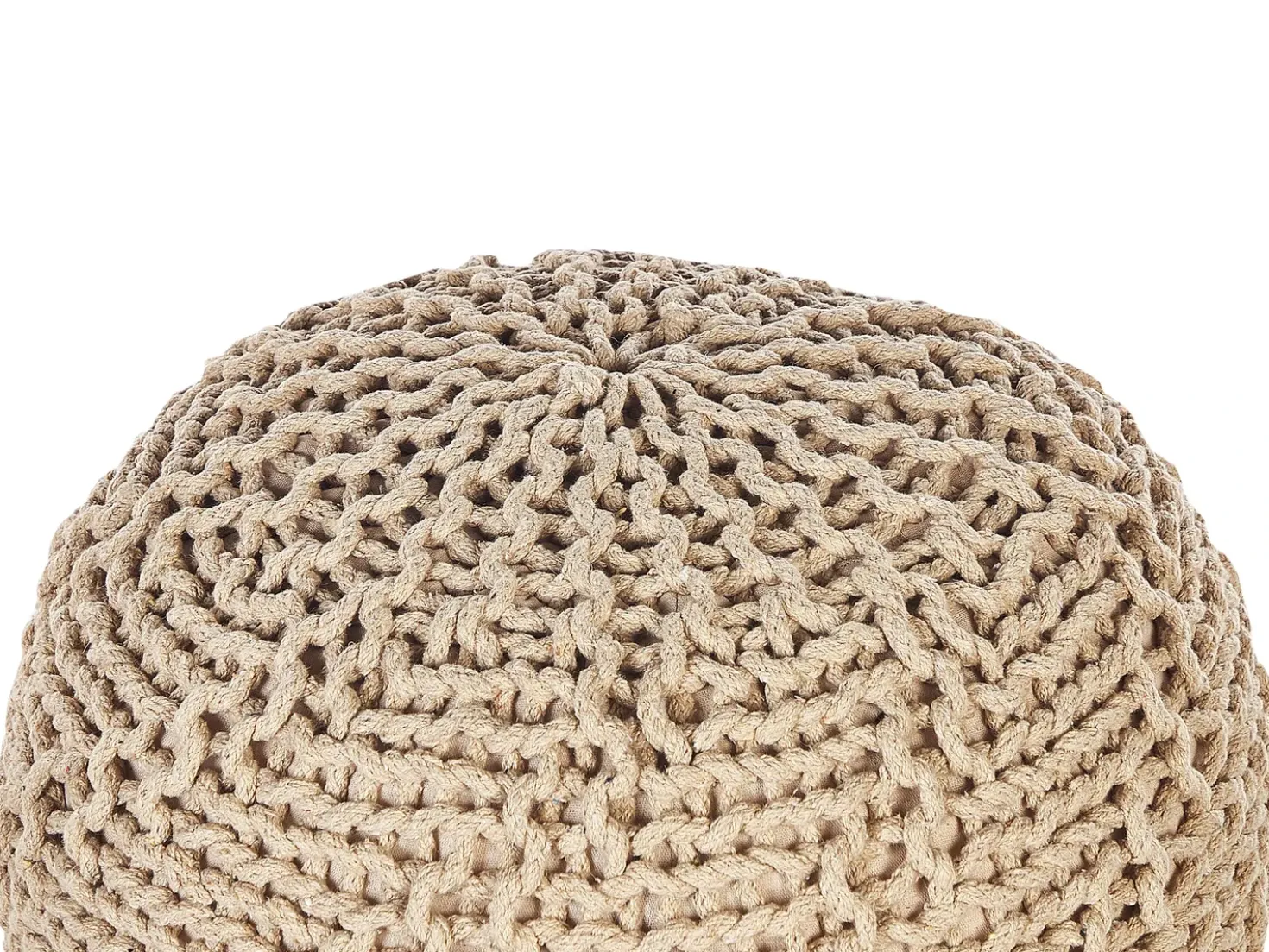 Puf PRIENE Bomuld Beige