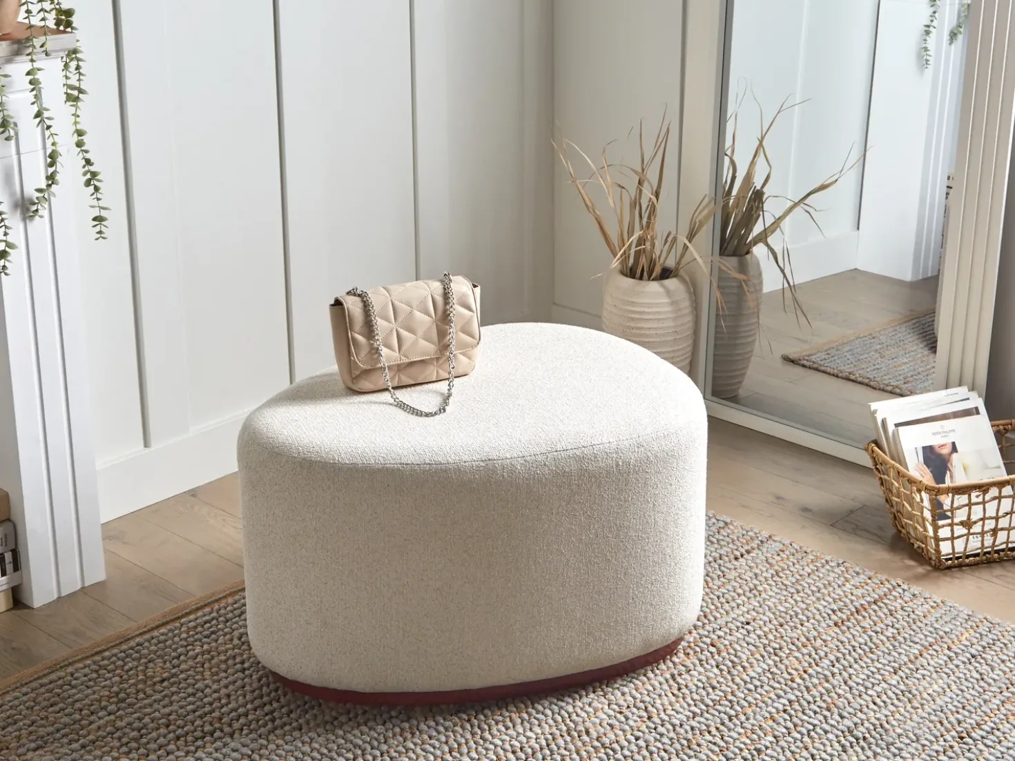 Puf SACO Lys Beige