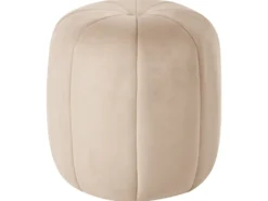 Puf SELBY Velour Beige