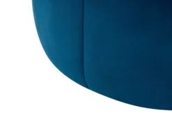 Puf SELBY Velour Blå