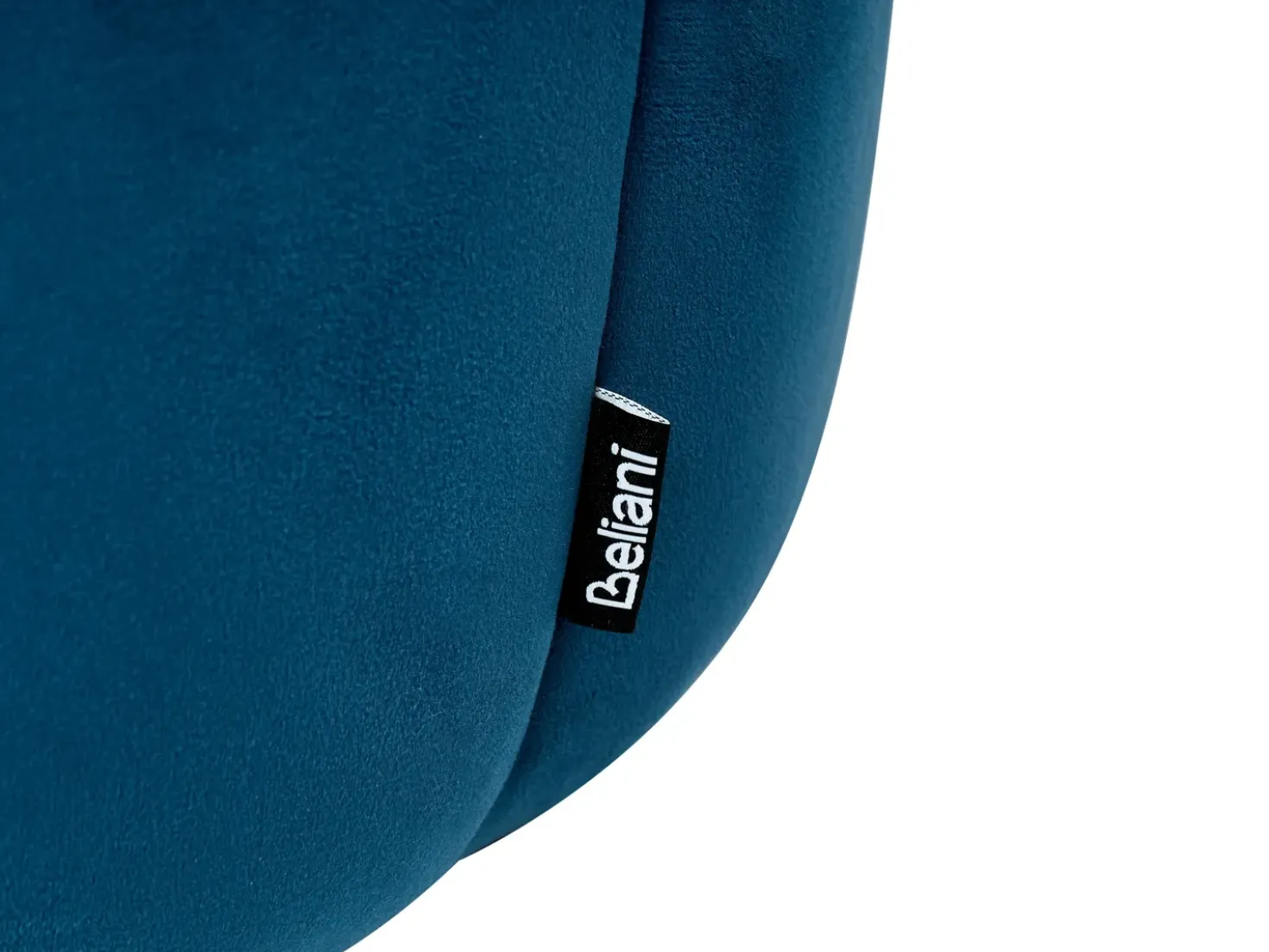 Puf SELBY Velour Blå