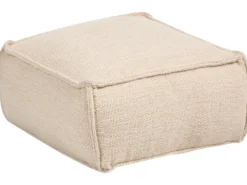 Puf SHERALI Bomuld Beige