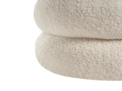 Puf SUMPTER Boucle Cremehvid