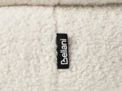Puf SUMPTER Boucle Cremehvid