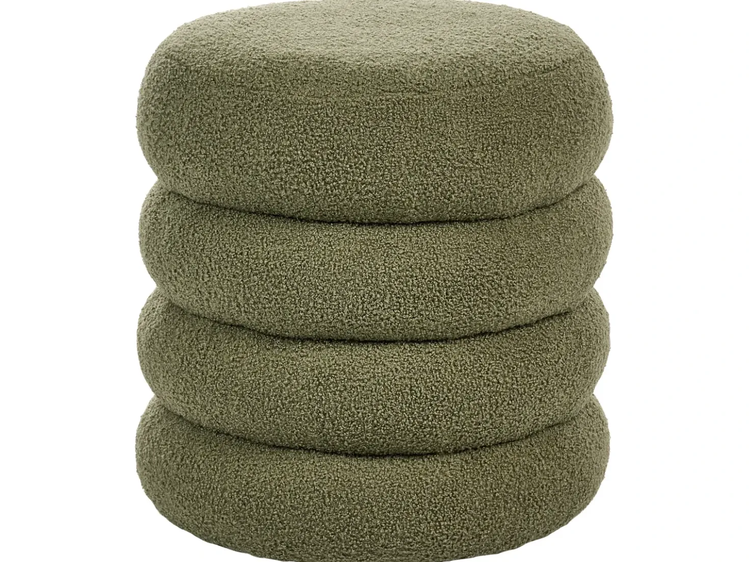 Puf SUMPTER Boucle Grøn