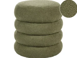 Puf SUMPTER Boucle Grøn