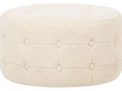 Puf TAMPA Boucle Beige
