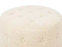 Puf TAMPA Boucle Beige