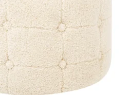 Puf TAMPA Boucle Beige