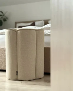 Puf TAPPEN Kunstlinned Beige