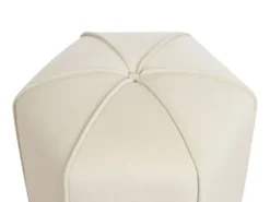 Puf WISHEK Velour Lys Beige
