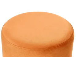 Puf YANKTON Velour Orange