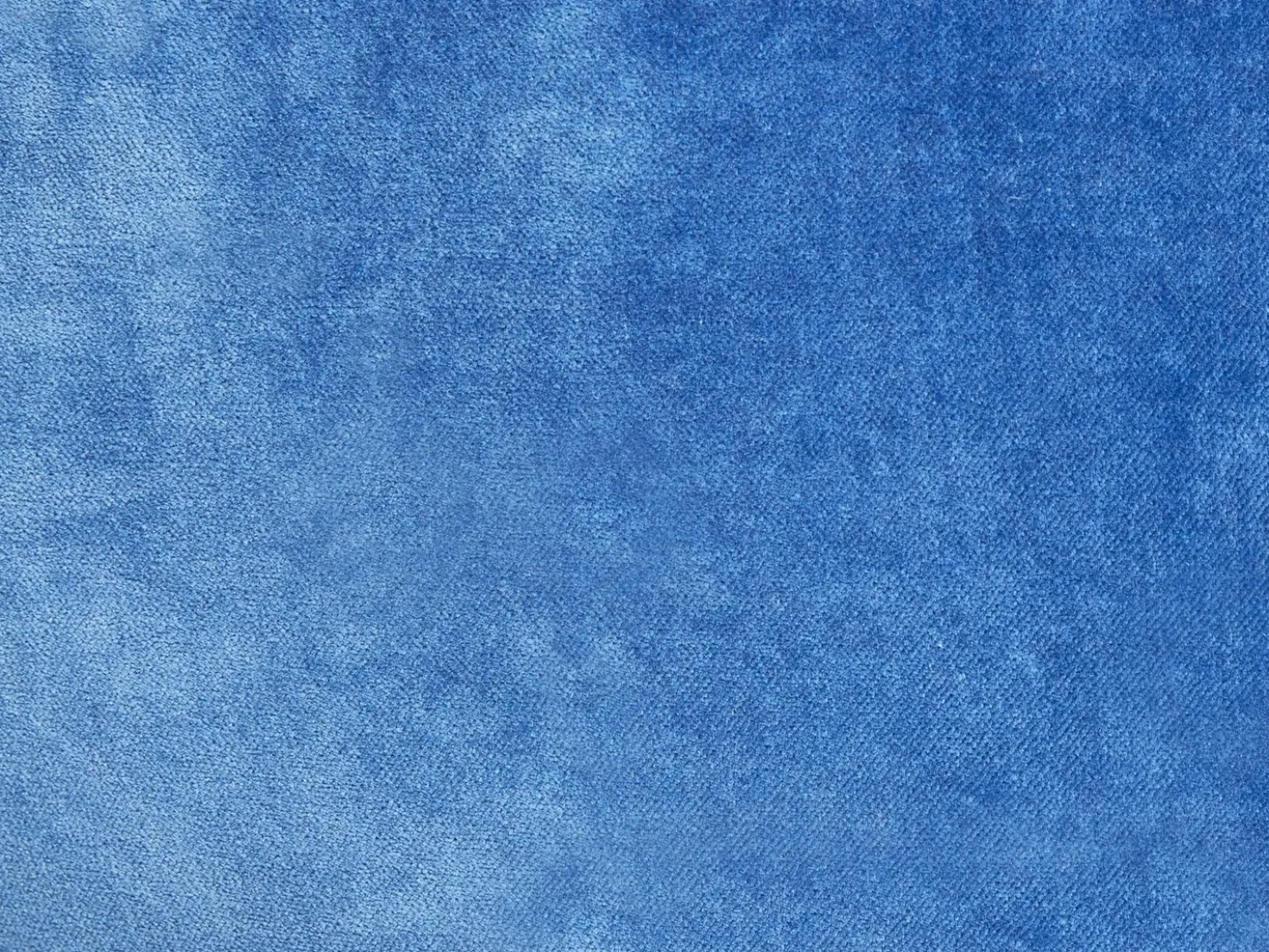 Puf YULLE Velour Blå