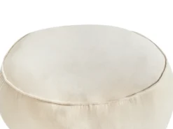 Puf YULLE Velour Lys Beige