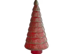 PURUVESI Juletræ 31/36 cm Rood/groen