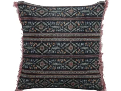 Pyntepude RUTA Velour 45 x 45 cm Multifarvet Blomstermønster