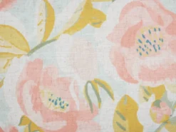 Pyntepude ZAHRIYE 45 x 45 cm Lyserød Blomstermønster