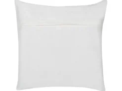 Pyntepude DILLENIA Bomuld 45 x 45 cm Hvid