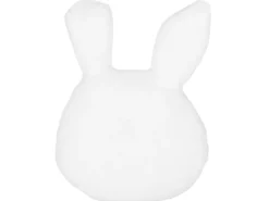 Pyntepude KANPUR Bomuld 53 x 43 cm Hvid Hare