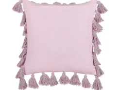 Pyntepude LYNCHIS Bomuld 45 x 45 cm Lyserød