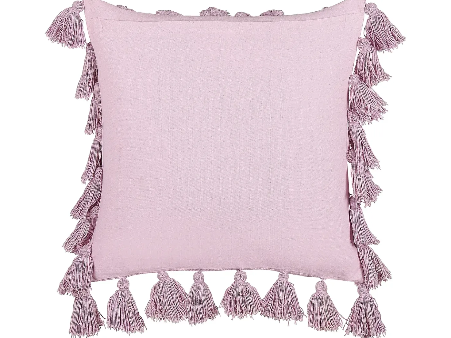 Pyntepude LYNCHIS Bomuld 45 x 45 cm Lyserød