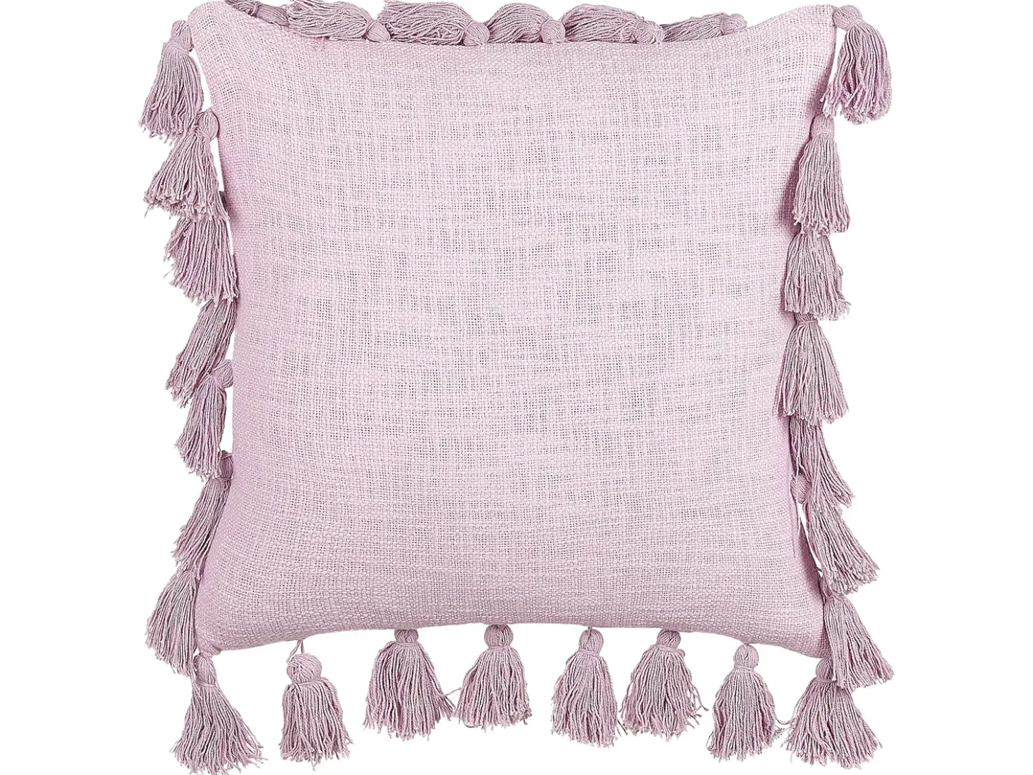 Pyntepude LYNCHIS Bomuld 45 x 45 cm Lyserød