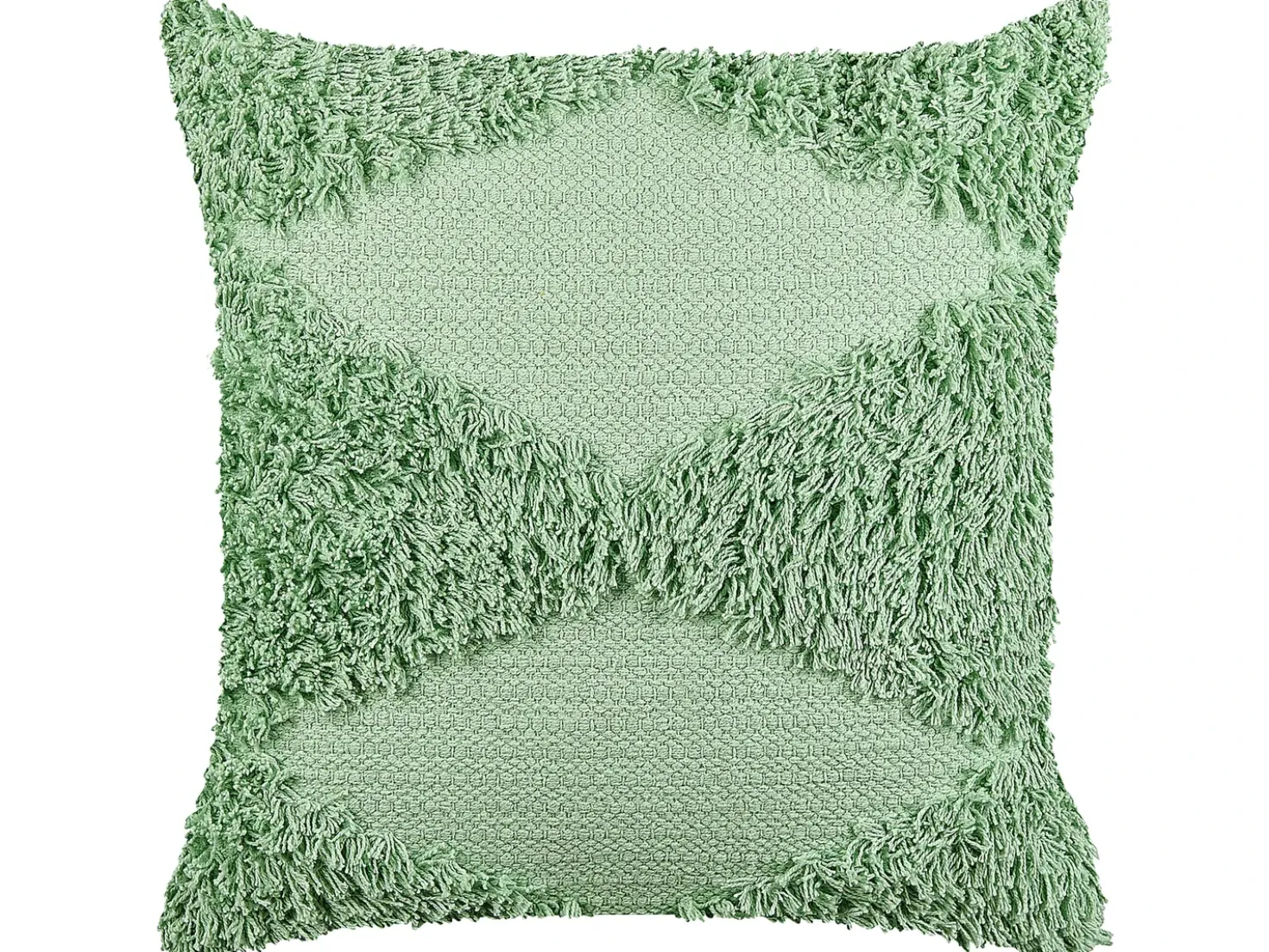 Pyntepude RHOEO Bomuld 45 x 45 cm Lysegrøn