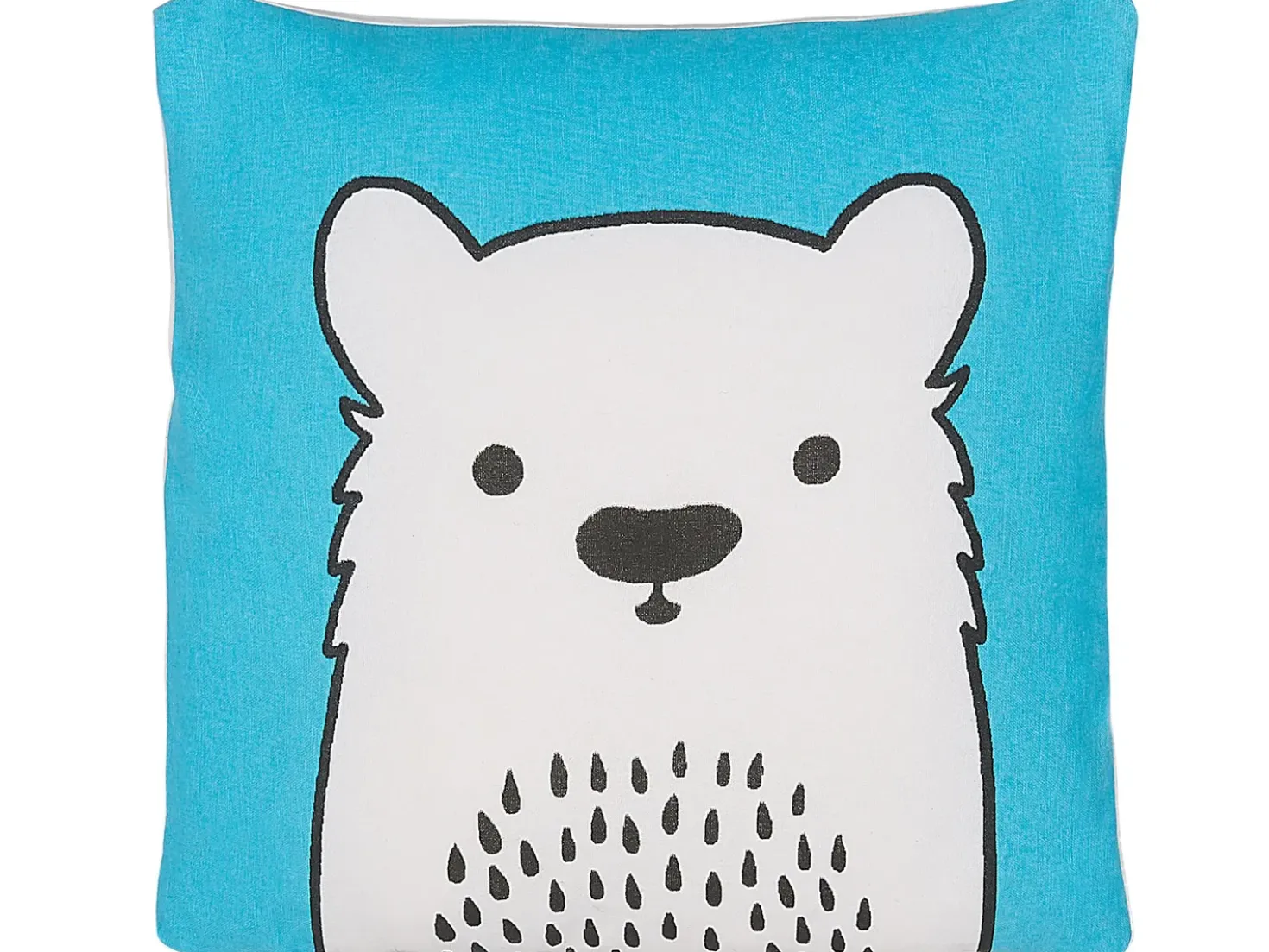 Pyntepude WARANASI Bomuld 45 x 45 cm Blå