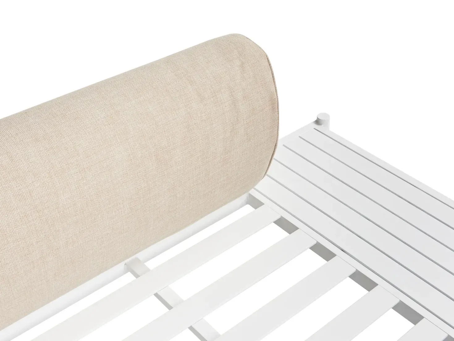 RASIGLIA 5 personers Have-hjørnesofasæt Venstrevendt Beige Metal