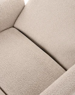 Recliner stol ECHION Boucle Lys Beige