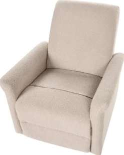 Recliner stol ECHION Boucle Lys Beige