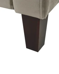 Recliner stol EGERSUND Velour Brungrå