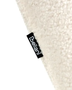 Recliner stol EPSE med fodskammel Boucle Cremehvid