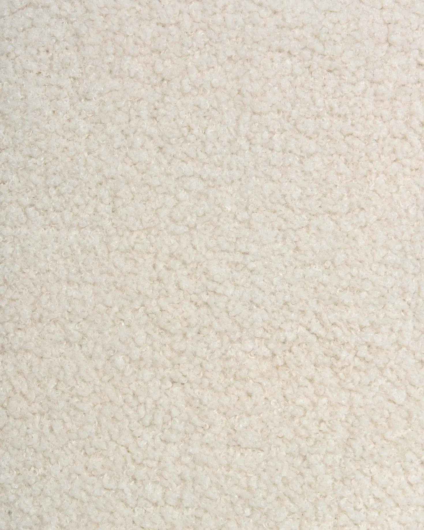Recliner stol EPSE med fodskammel Boucle Cremehvid