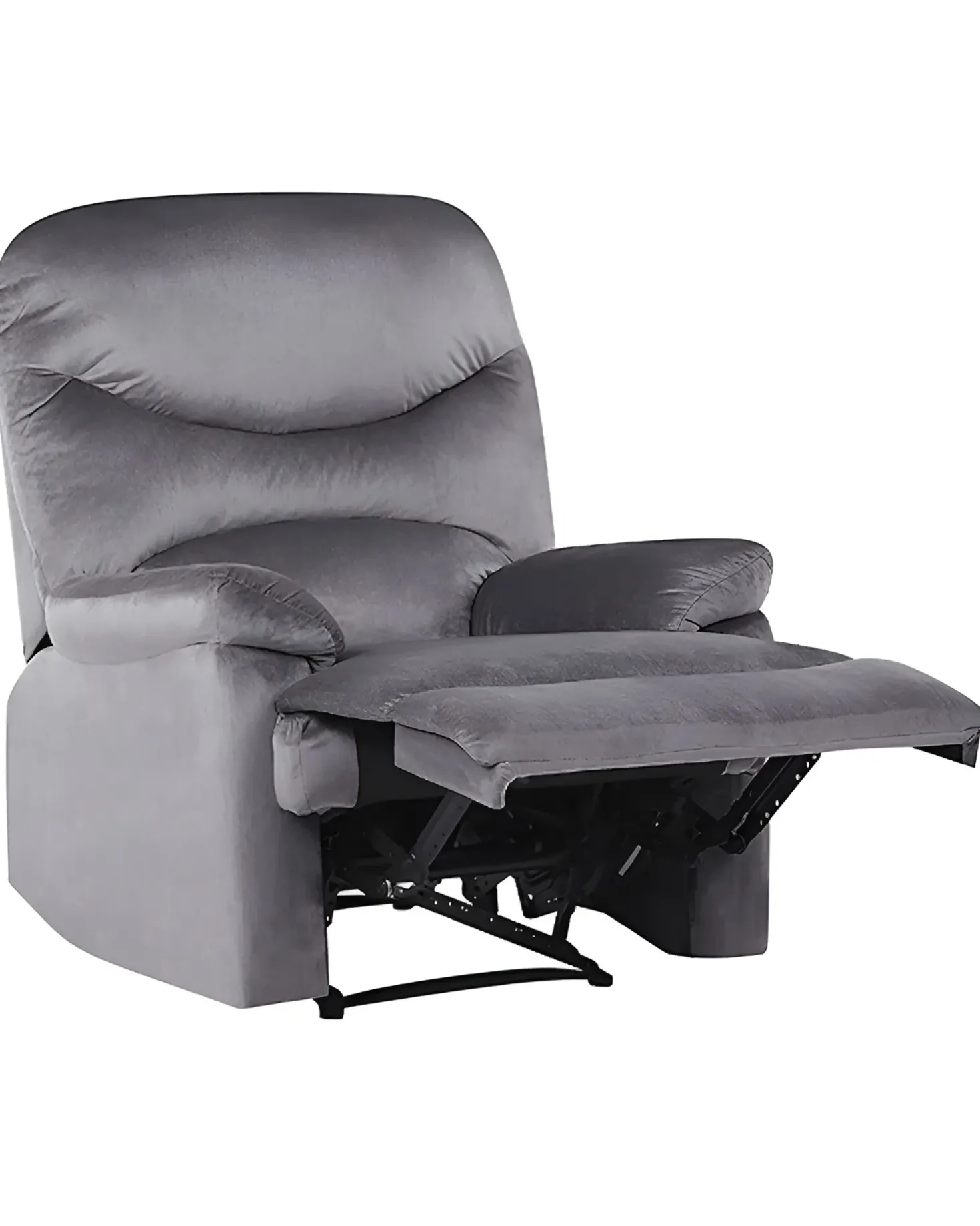 Recliner stol ESLOV Inkl. fodstøtte Velour Grå
