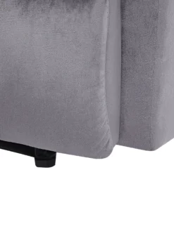Recliner stol ESLOV Inkl. fodstøtte Velour Grå
