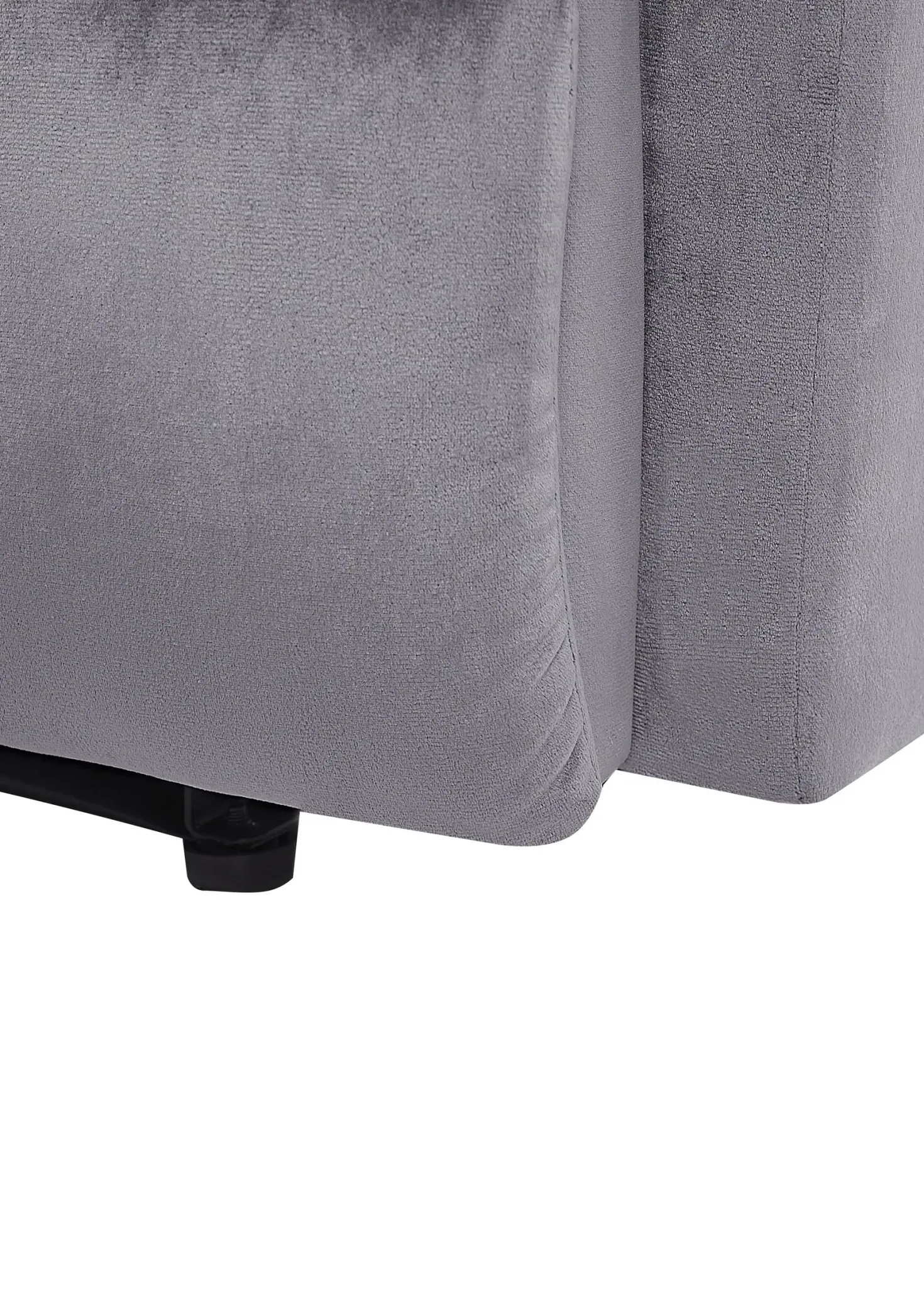 Recliner stol ESLOV Inkl. fodstøtte Velour Grå