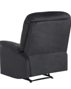 Recliner stol ESLOV Inkl. fodstøtte Velour Sort