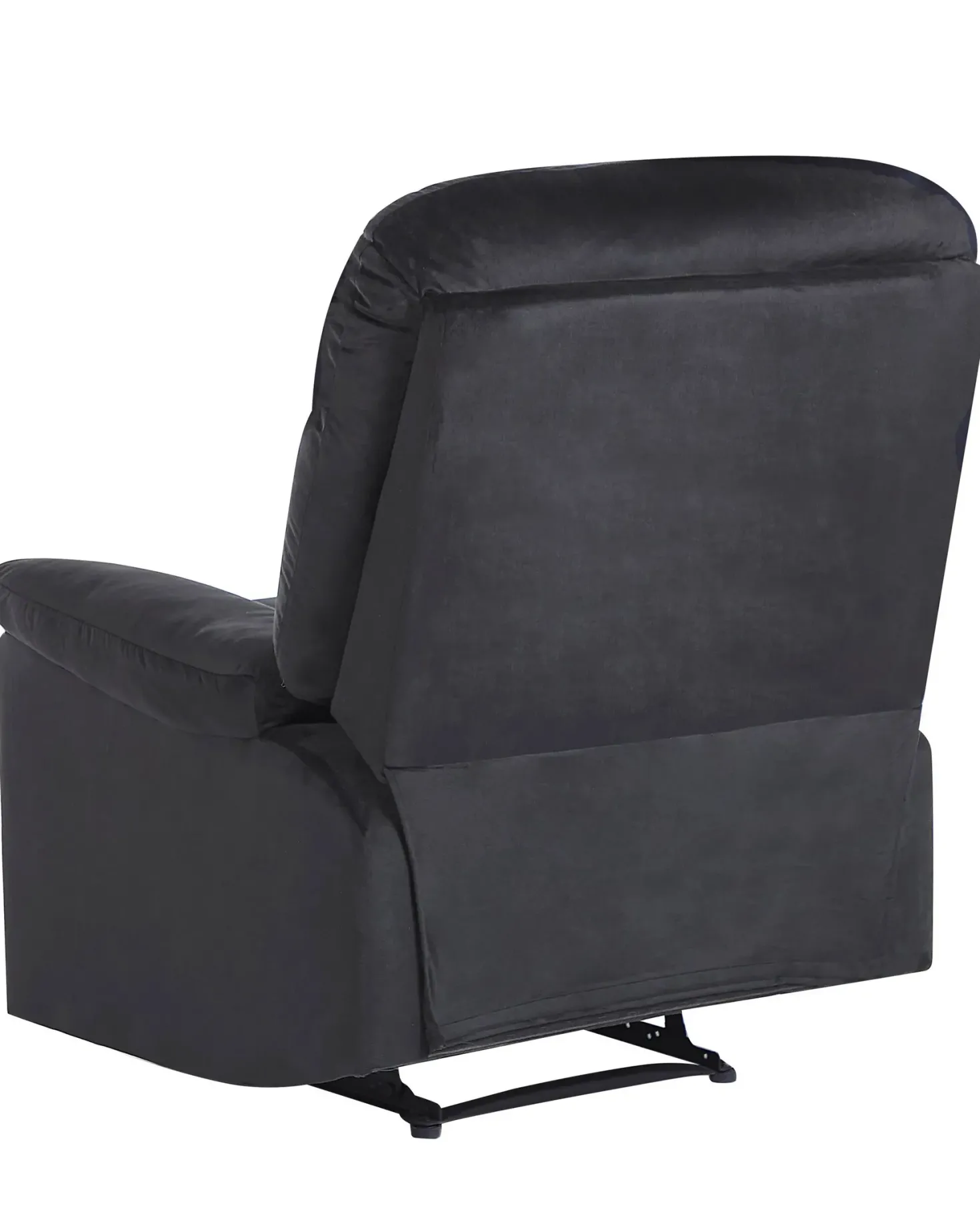 Recliner stol ESLOV Inkl. fodstøtte Velour Sort