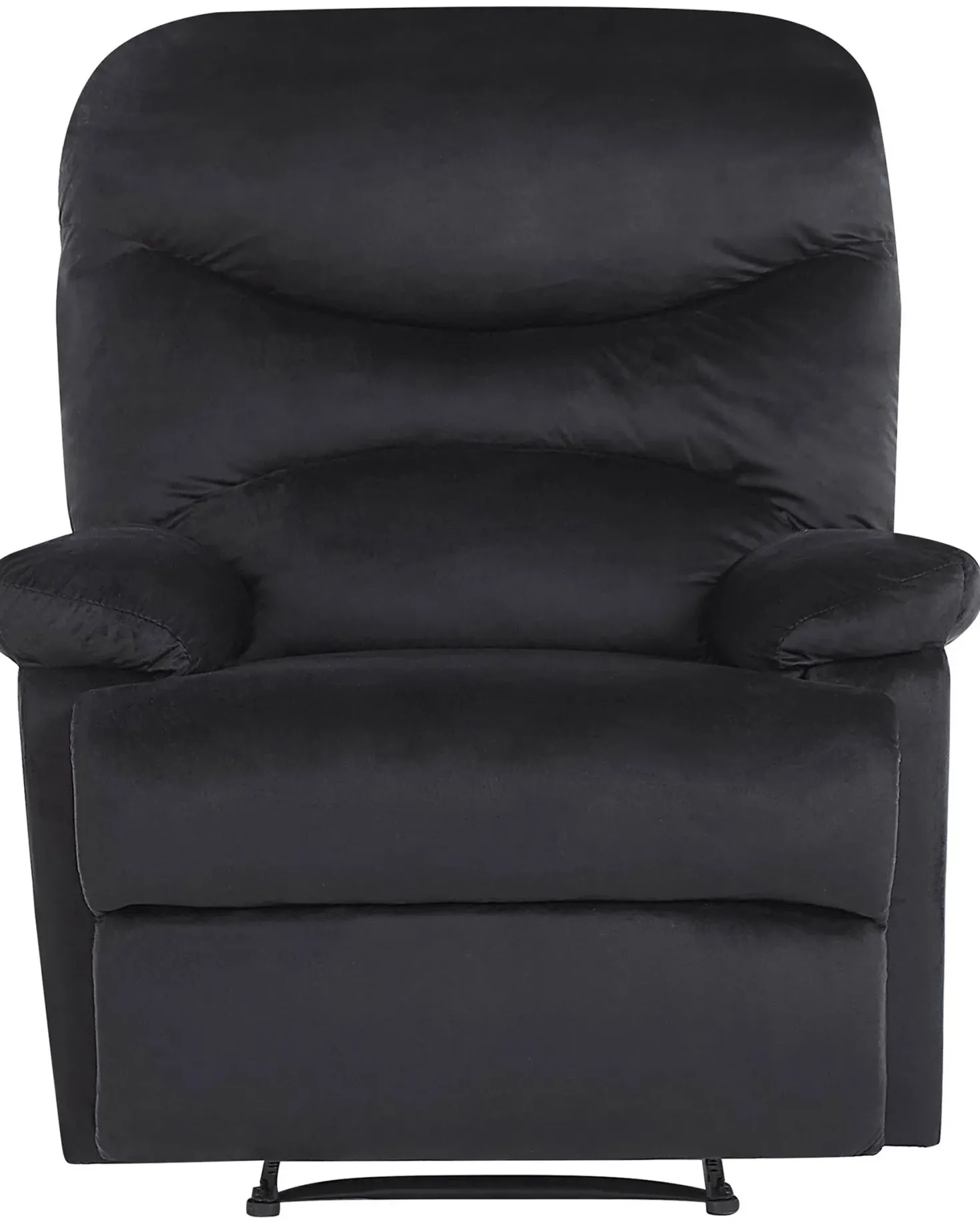 Recliner stol ESLOV Inkl. fodstøtte Velour Sort