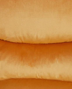 Recliner stol ESLOV Inkl. fodstøtte Velour Sennepsgul
