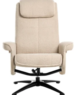 Recliner stol GERAS Boucle Beige