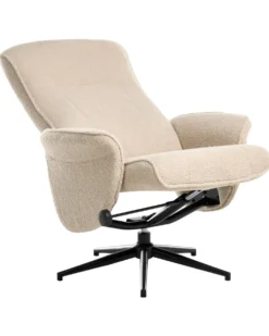 Recliner stol JAPET Boucle Beige